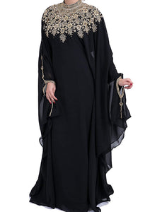 Gemma Black Farasha/ Kaftan