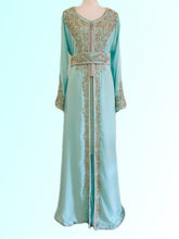 Load image into Gallery viewer, Reiz Blue Takshita/ Kaftan set