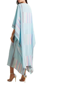 Breeze Silk Kaftan -Pearl.