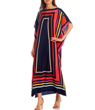 Load image into Gallery viewer, Janet Silk Satin Kaftan