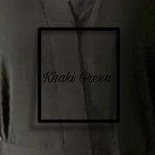 Load image into Gallery viewer, Plain Abaya- Khaki Green