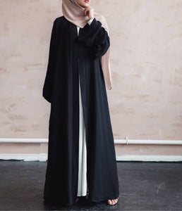 Plain Black Abaya