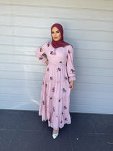 Load image into Gallery viewer, Nada Tiered Dress - Pink