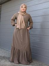 Load image into Gallery viewer, Habiba Dress- Oak