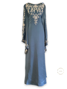 Royal Bell Kaftan - Grey