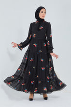 Load image into Gallery viewer, Nada Tiered Dress - Black