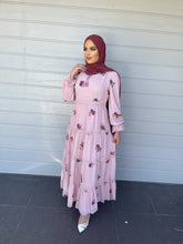 Load image into Gallery viewer, Nada Tiered Dress - Pink