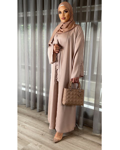 Sielle Abaya - Nude Shade (last one-sale price)