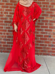 Miraj Kaftan- Red