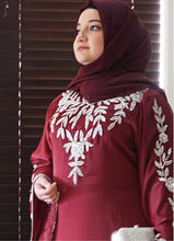 Load image into Gallery viewer, Royal Bell Kaftan - Burgundy