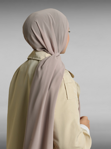 Nile Chiffon Shawl- Nude Blush