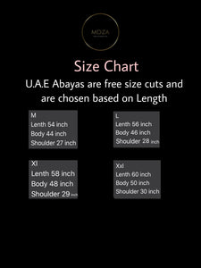 Noor Lux Abaya- U.A.E