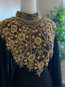 Gemma Black Farasha/ Kaftan