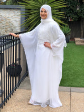 Load image into Gallery viewer, Pearl Kaftan - White